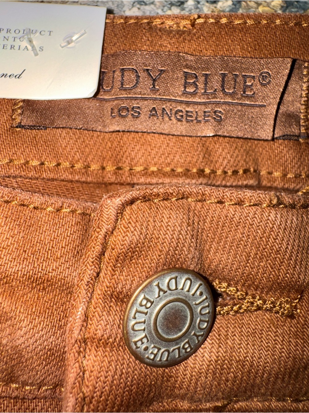 Judy Blue High Waist Garment Dyed Wide Leg Crop Jeans — NWT — Size 9/29 - Picture 6 of 8